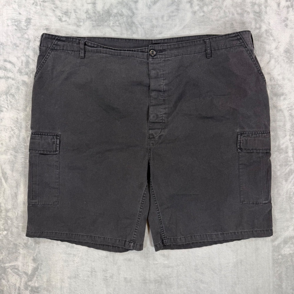 Rothco BDU Cargo Shorts Men's Size 3XL Black Tactical‎ Military Shorts
